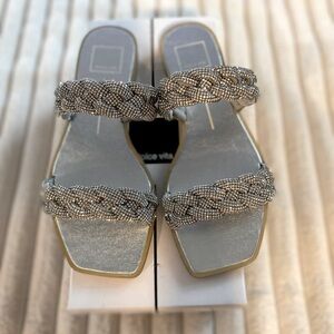 Dolce Vita Crystal Rhinestone Sandals